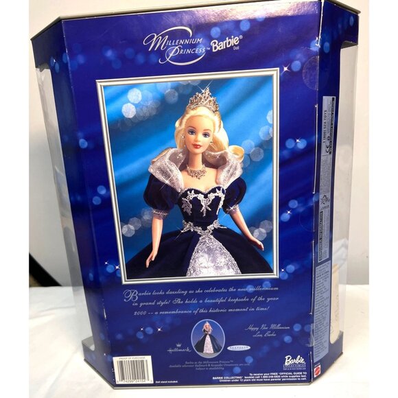 Millennium Princess Barbie Doll Special Edition 2000 In Box With Keepsake - Picture 6 of 8